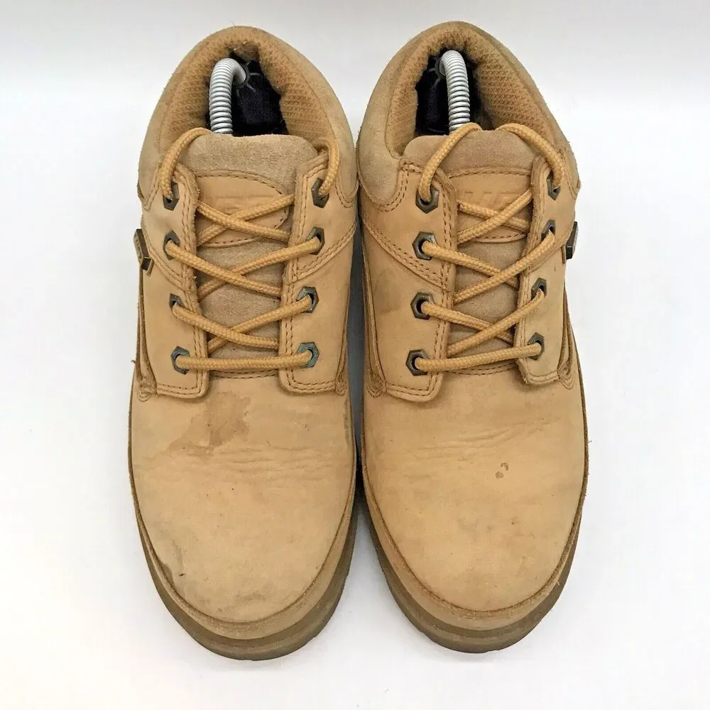 Lugz Wheat Nubuck Leather Shoes MMUM750 Men's 6.5  Lace Up Low Top Casual Derby